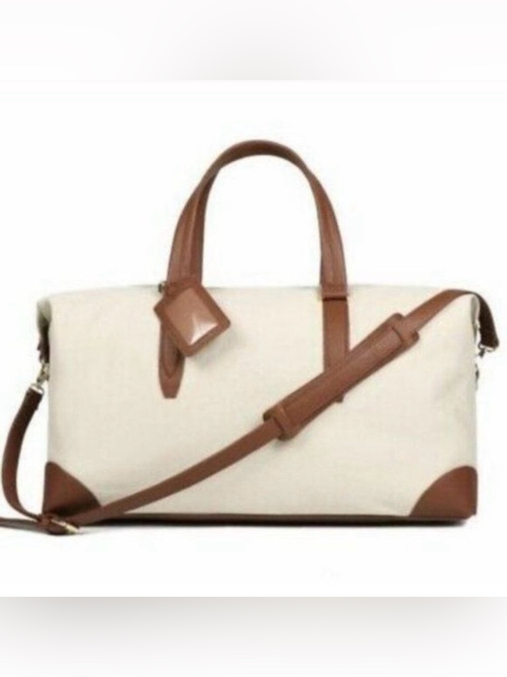 HENNY + LEV XL Canvas Weekender Lux Travel Duffle Bag